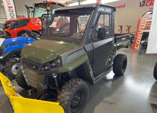 CORVUS TERRAIN DX4  - 2026
- modelo grande 
- 1000 cc con 24 cv de potencia
- motor diesel 
- biplaza
- con reductora y bloqueo diferencial
- caja basculante
- caja de cambios CVT automatica (L-H-N-R)