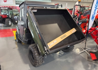 CORVUS TERRAIN DX4  - 2026
- modelo grande 
- 1000 cc con 24 cv de potencia
- motor diesel 
- biplaza
- con reductora y bloqueo diferencial
- caja basculante
- caja de cambios CVT automatica (L-H-N-R)