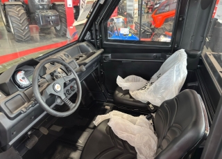 CORVUS TERRAIN DX4  - 2026
- modelo grande 
- 1000 cc con 24 cv de potencia
- motor diesel 
- biplaza
- con reductora y bloqueo diferencial
- caja basculante
- caja de cambios CVT automatica (L-H-N-R)