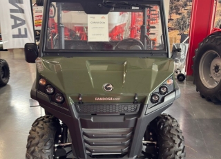 CORVUS TERRAIN DX4S  - 2026
- modelo compacto
- 800 cc con 22 cv de potencia
- motor diesel 
- biplaza
- con reductora y bloqueo diferencial
- caja basculante
- caja de cambios CVT automatica (L-H-N-R)