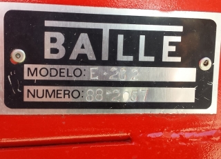 Empacadora Batlle, modelo E262