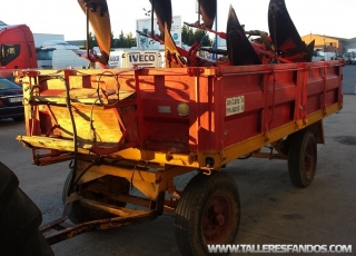 Tipper trailer of two axels Brand Beguer DEH-10 fro 8Tn.