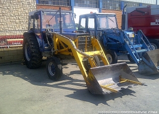 Tractor usado marca Ebro modelo 6079, simple tracción, 72cv