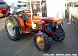 Tractor Fiat 7286 frutero. 8600 horas y en muy buen estado