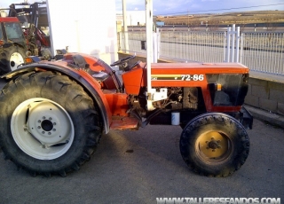 Tractor Fiat 7286 frutero. 8600 horas y en muy buen estado