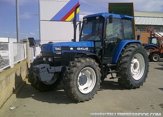 Tractor Ford 7840 Doble tracción, 7.293 horas