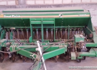 Seed drill brand Great Plains, model 1006NT, direct drill, 3 meters 16 discs.