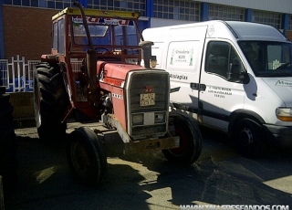 Tractor agricola Massey Ferguson 1195, simple tracción, 95cv