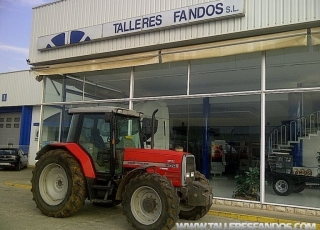 Tractor usado Massey Ferguson, modelo 6170, 103cv, doble tracción, del año 1996, con 8.287 horas