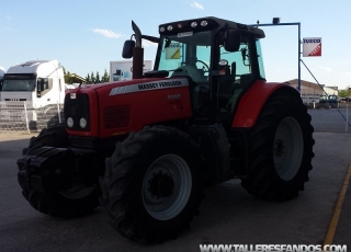 Tractor Massey Ferguson 6495, doble tracción, 185cv, año 2004