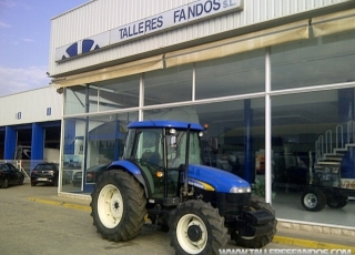 Tractor New holland TD5050, 95hp, 4x4, year 2008, 1.818 hours.