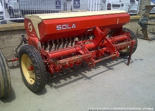 Seed drill brand Sola Supercombi 2.8 meters, 19 arms.