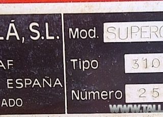 Sembradora marca Sola, modelo Supercombi R3, 3.1 metros, 22 rejas, rastra.