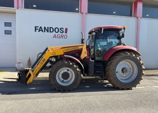 Tractor de ocasión CASE IH PUMA 180 FPS + PALA  - 180 CV de potencia
- 7.600 horas de trabajo
- Suspensión en cabina
- Ruedas en buen estado
- 3 distribuidores mecanicos
- Pala Cargadora LOPEZ GARRIDO
- Uñas porta palets hidráulicas  Si buscas máxima versatilidad dentro del mercado de ocasión, y una oportunidad destacada en la venta de tractor Case en España, este Case PUMA 180 con pala de segunda mano es la opción ideal para multiplicar la productividad de tu explotación. Hablamos de una máquina en estado excelente que combina 180 CV de potencia, transmisión Powershift, tracción 4x4 y 7.600 horas de trabajo. Una inversión segura y robusta que, gracias a su pala cargadora integrada, garantiza la mayor polivalencia para todo tipo de labores agrícolas y ganaderas, con disponibilidad inmediata en nuestras instalaciones de Teruel.