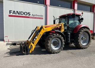 CASE IH PUMA 180 FPS + PALA  - 180 cv de potencia
- 7.600 horas de trabajo
- Suspension en cabina
- Ruedas en buen estado
- 3 distribuidores mecanicos
- Pala Cargadora LOPEZ GARRIDO
- Uñas porta palets hidráulicas