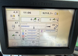 JOHN DEERE 7230R  - 9.200 horas
- 06/2012
- cambio automatico
- sistema de autoguiado john deere
- suspension delantera y en cabina
- 5 distribuidores traseros
- ruedas en buen uso