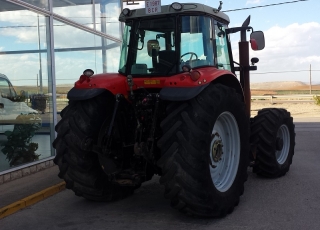 Massey Ferguson 6495, 3 distribuidores, doble traccion, enganche de petaca, suspension cabina y eje, 6700h,