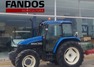 Tractor OCASION marca NEW HOLLAND TS-100 DT. Muy Cuidado, único propietario