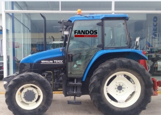 Tractor OCASION marca NEW HOLLAND TS-100 DT. Muy Cuidado, único propietario