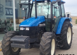 Tractor OCASION marca NEW HOLLAND TS-100 DT. Muy Cuidado, único propietario